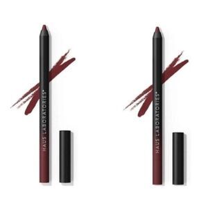 HAUS Labs By Lady Gaga Eye Dentify Gel Pencil Eyeliner Burn LOT OF 2 NEW